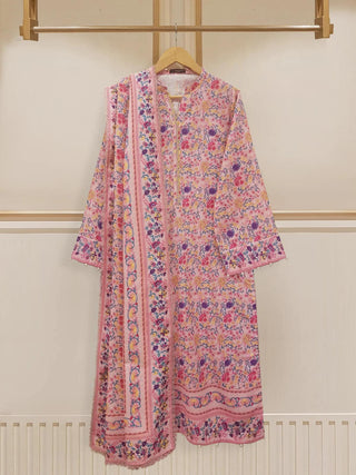 PRINTED KHADDAR SUIT