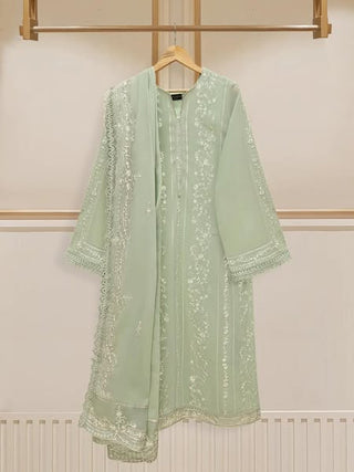 3 PIECE - EMBROIDERED SWISS VOILE SUIT