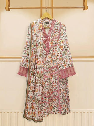 AGHANOOR 3 PIECE - DIGITAL PRINTED LAWN SUIT