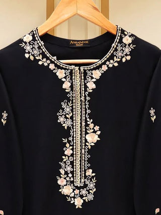 AGHANOOR 2 PIECE - EMBROIDERED LAWN SUIT