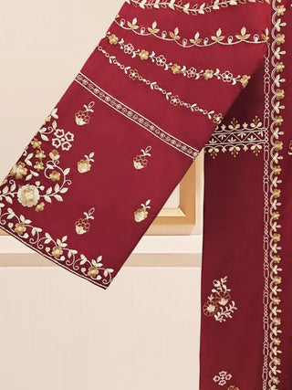 AGHANOOR - EMBROIDERED LAWN SUIT