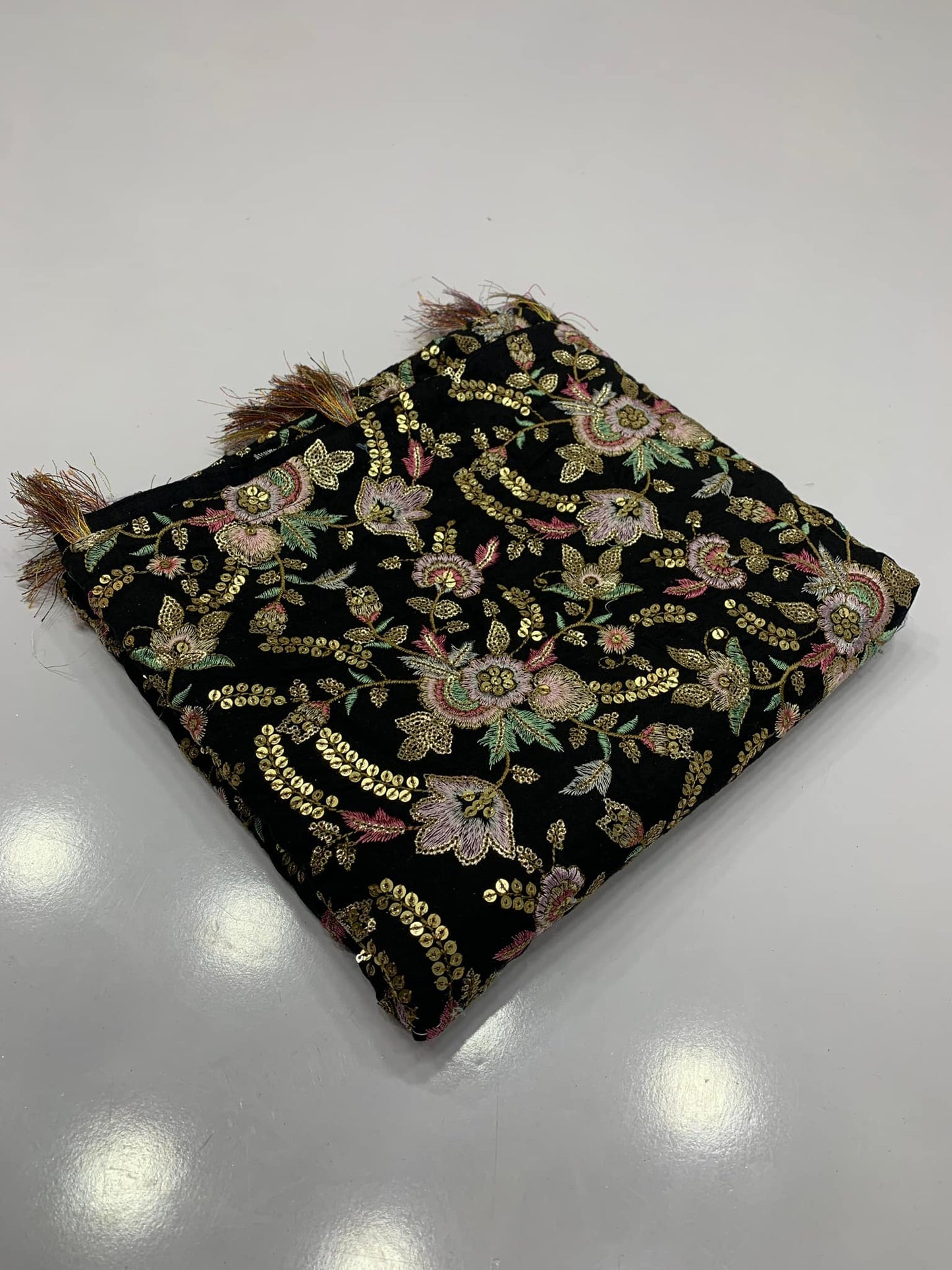 Original pure karandi heavy embroidery and work shawls