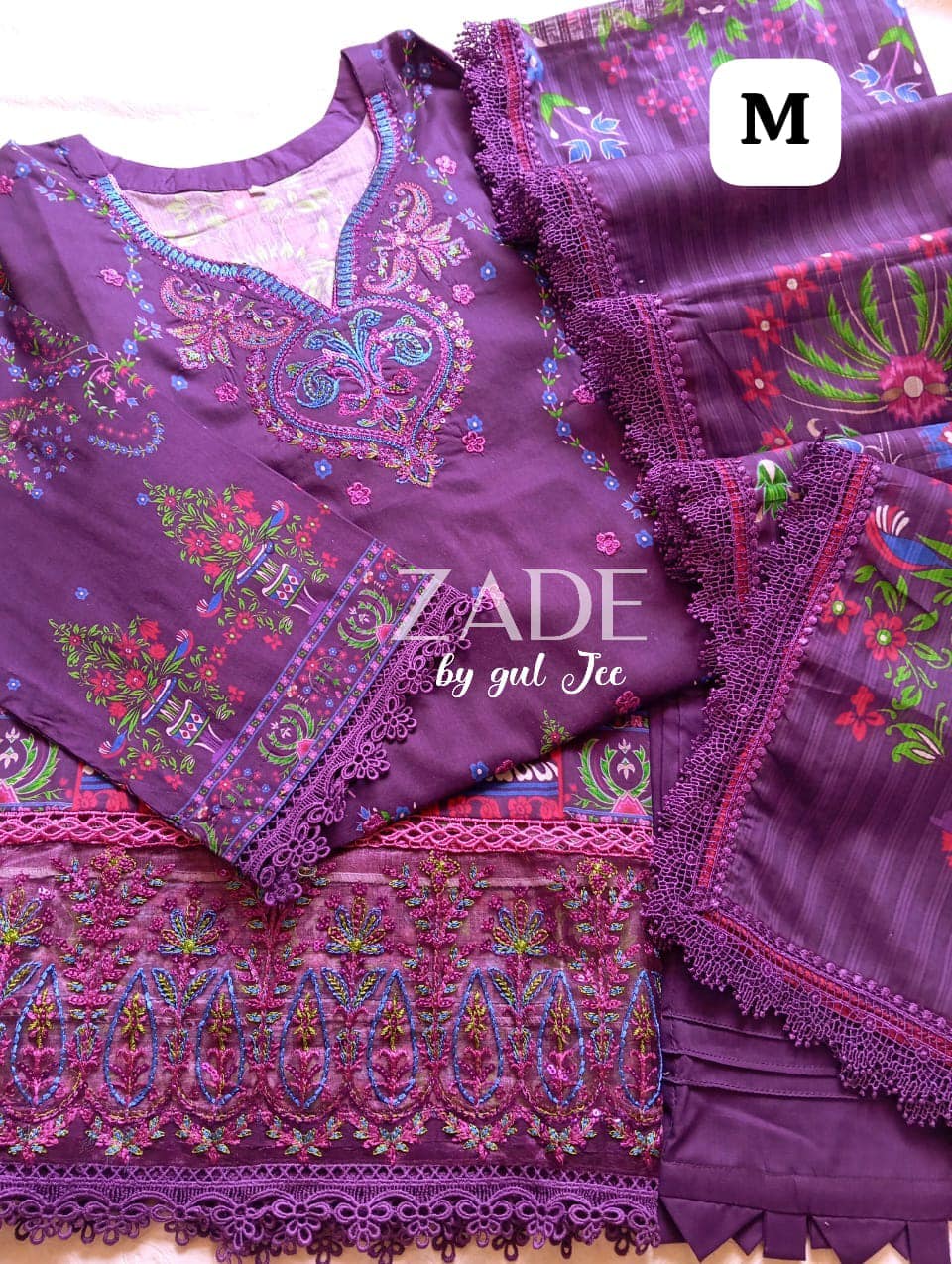 ZADE  Digital Printed VOILE LAWN