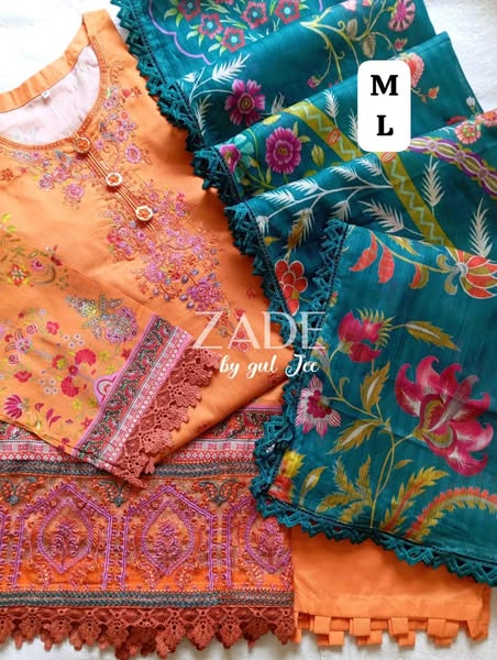 ZADE  Digital Printed VOILE LAWN